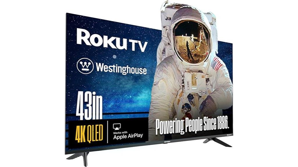 westinghouse 43 inch uhd qled