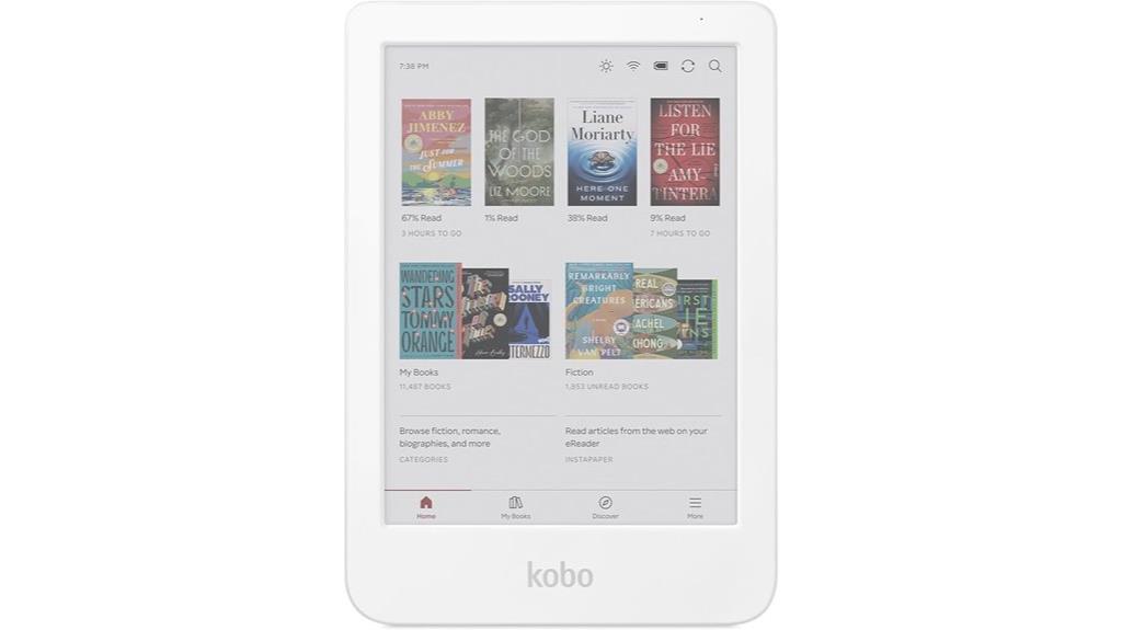 white kobo clara colour