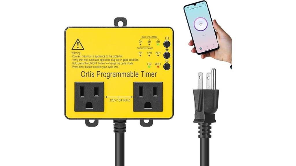 wifi controlled pool timer