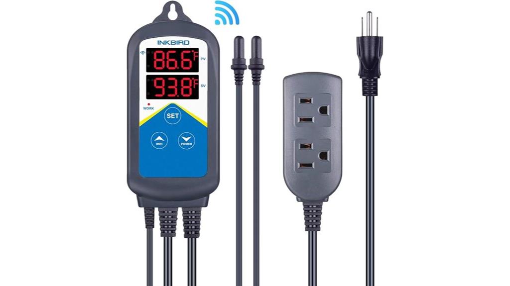 wifi enabled temperature controller