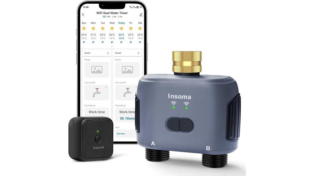 wifi garden hose timer