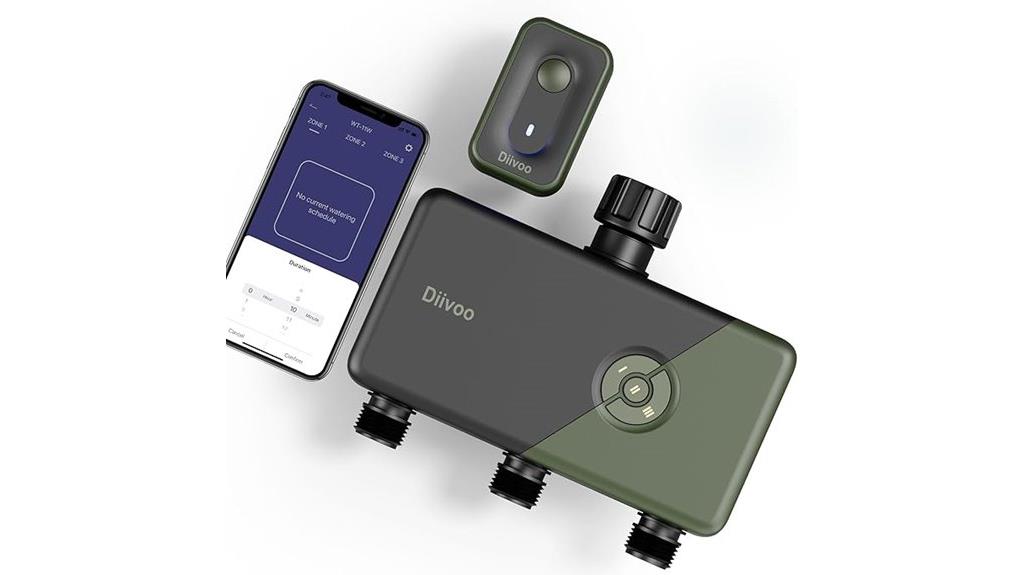 wifi garden sprinkler timer