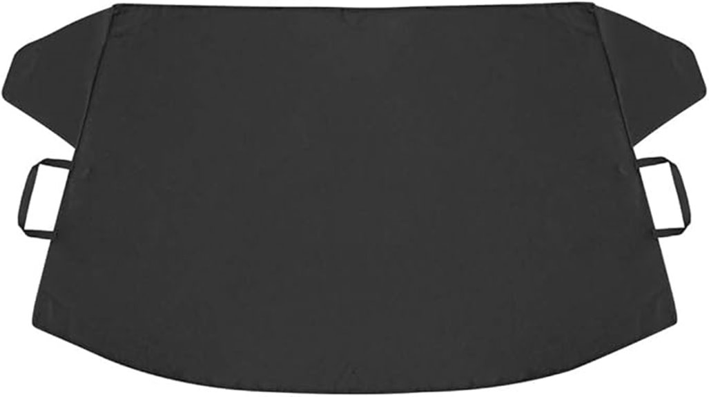 windshield cover for weather protection