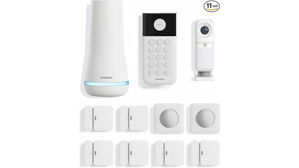 wireless 11 piece home security