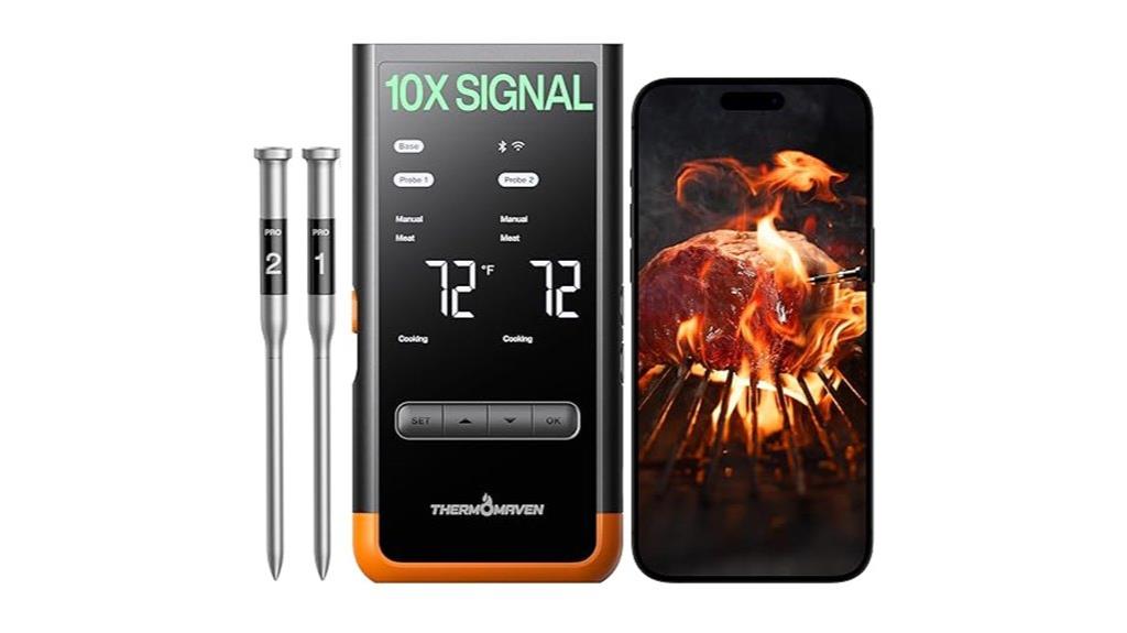wireless bluetooth meat thermometer