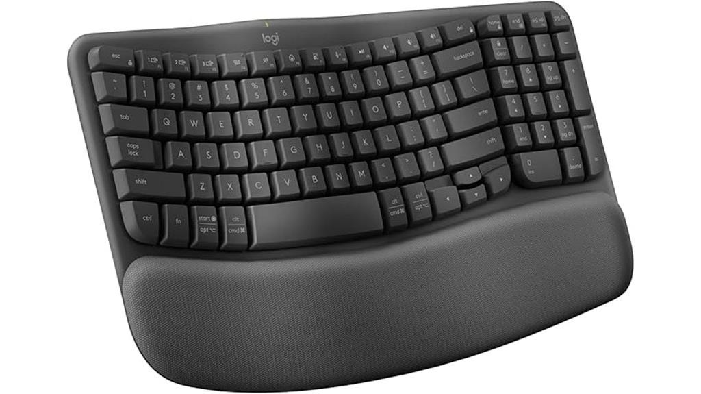 wireless ergonomic keyboard