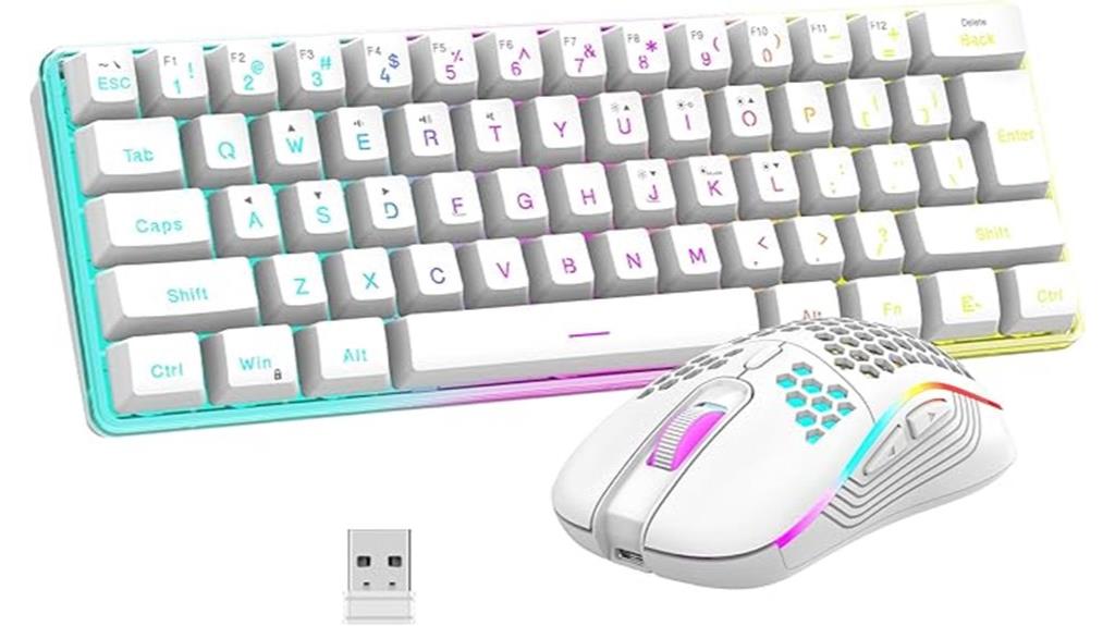 wireless gaming combo set