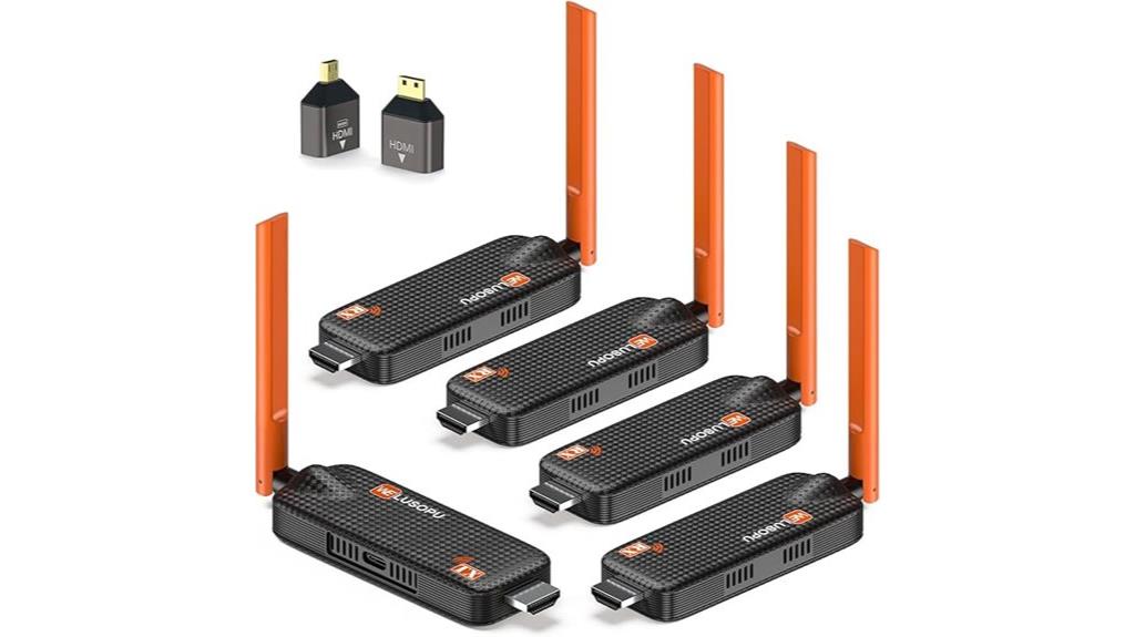 wireless hdmi with six receivers