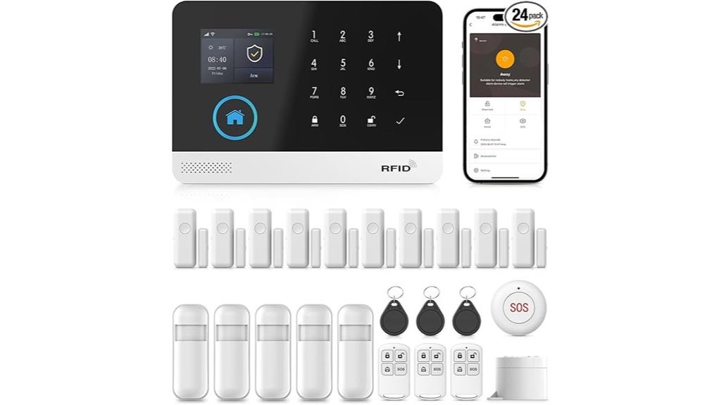 wireless home alarm system