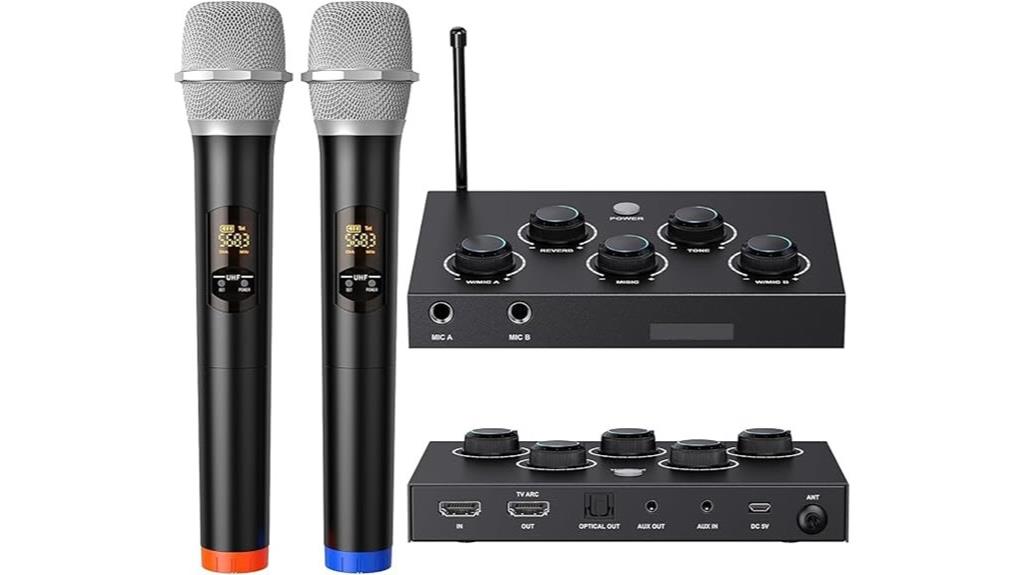 wireless karaoke microphone system
