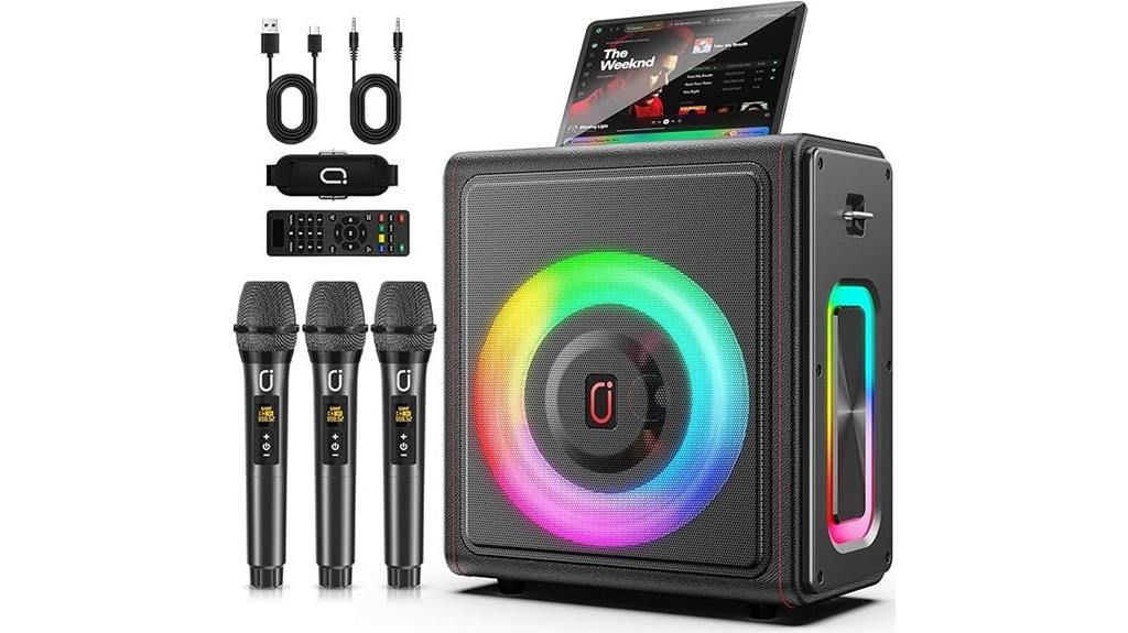 wireless karaoke with bluetooth