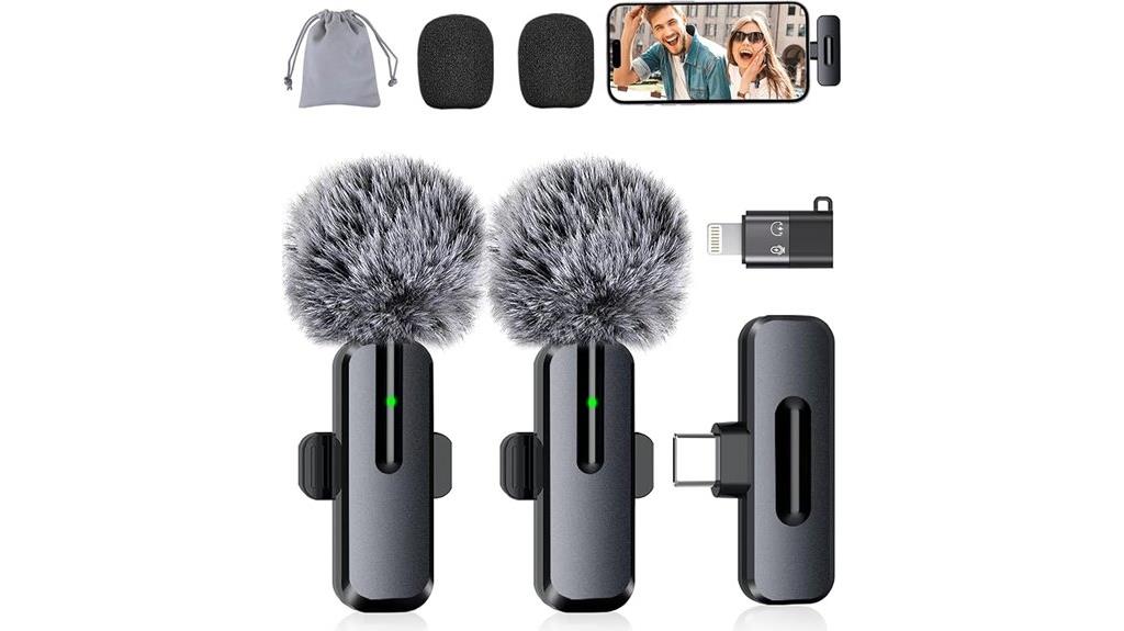 wireless lavalier microphone pack
