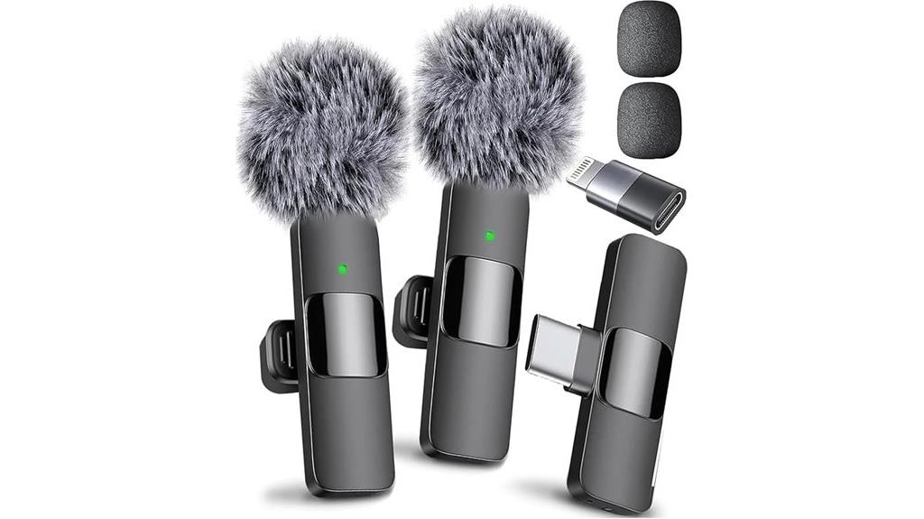wireless lavalier microphone system