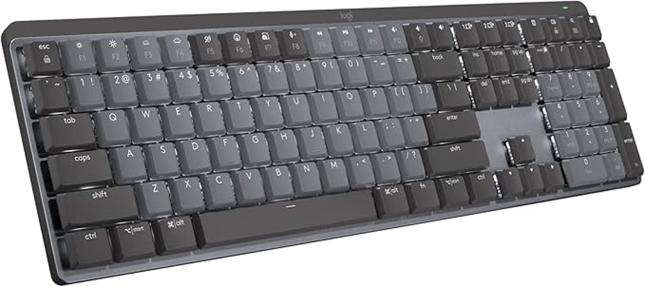 wireless mechanical keyboard logitech