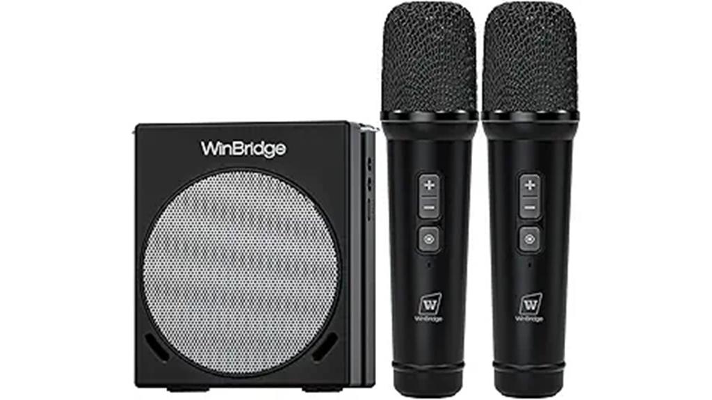 wireless microphone amplifier system