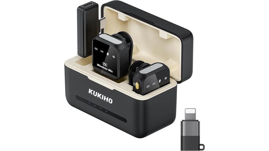 wireless microphone with long battery