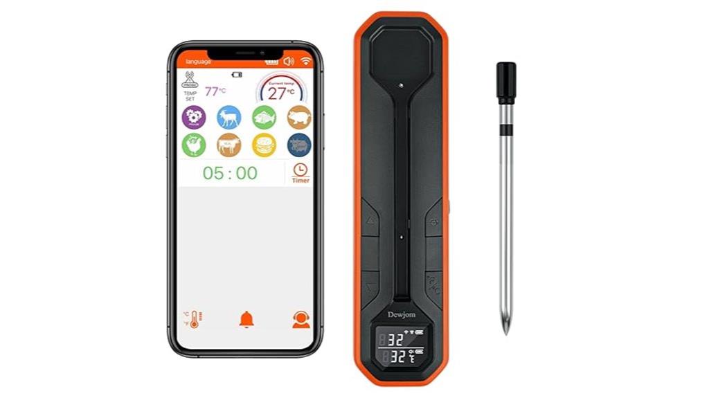 wireless probe cooking monitor