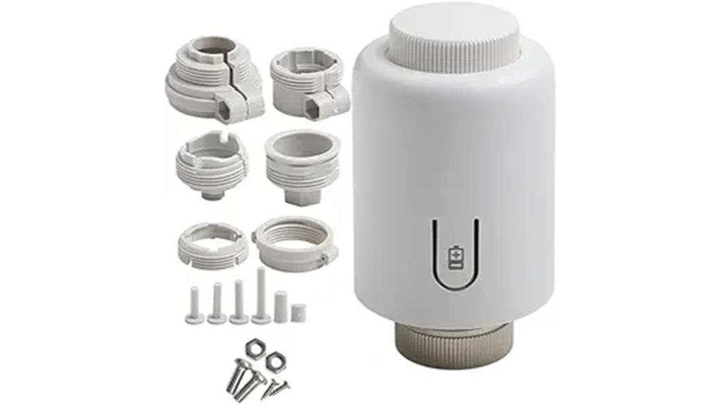 wireless remote thermostat valve