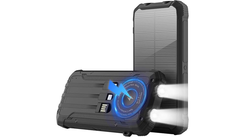 wireless solar power bank