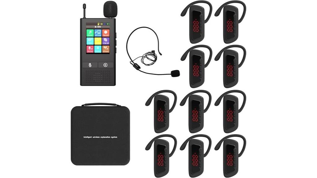 wireless touch tour guide