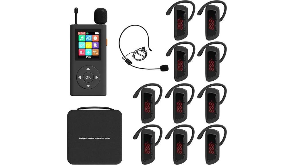 wireless tour guide system