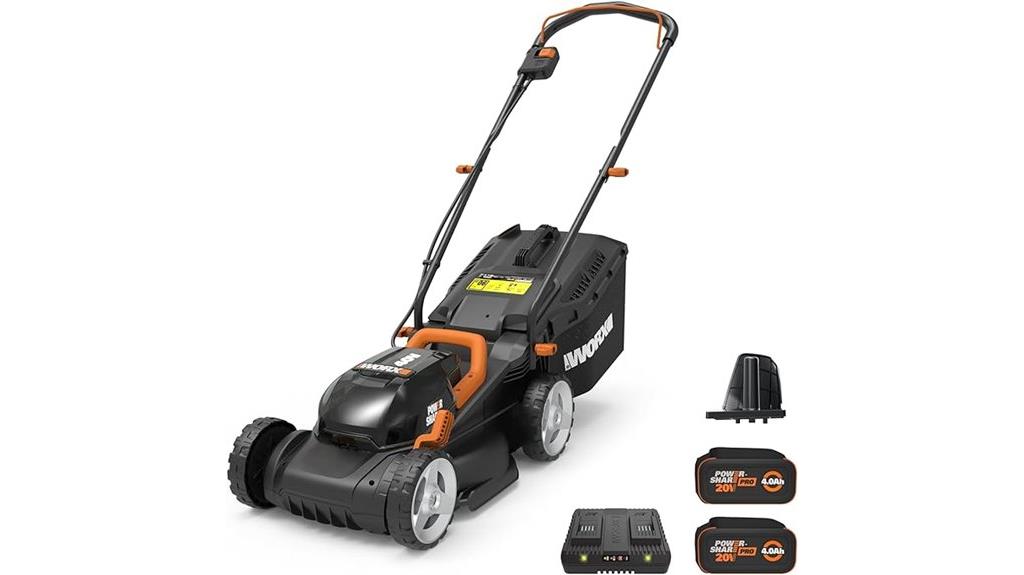 worx 40v mower bundle