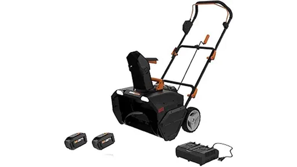 worx 40v snow blower