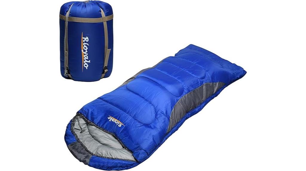 zero degree adult sleeping bag