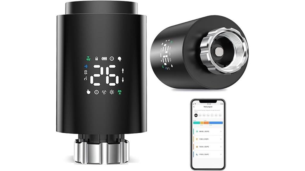 zigbee app controlled thermostat