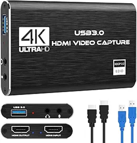 4K HDMI Capture Card for Nintendo Switch and More