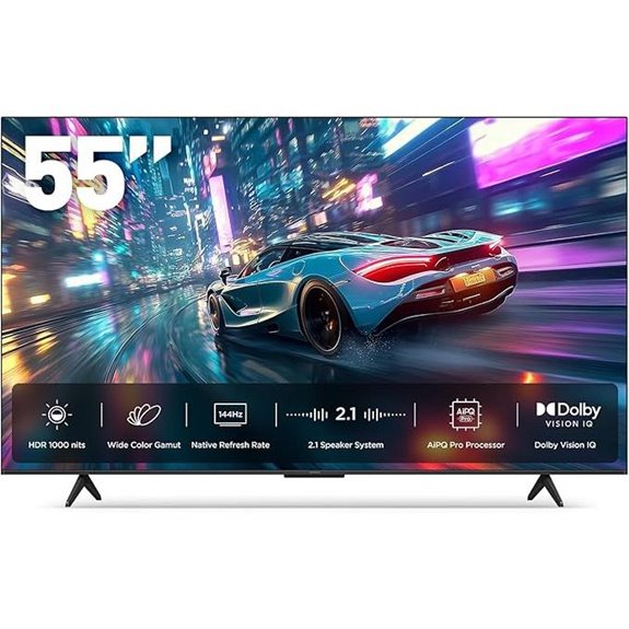 iFFALCON 55-Inch QLED 4K UHD Smart TV