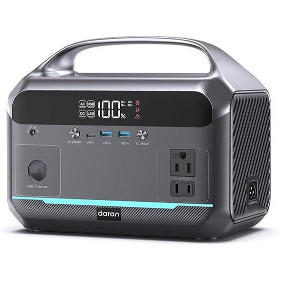 Portable 600W Power Station with 288Wh Battery