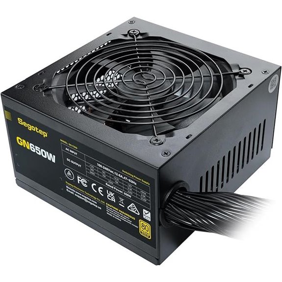 Segotep 650W Gold Non-Modular Gaming Power Supply