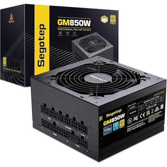 Segotep GM850 850W Modular Power Supply for Gaming