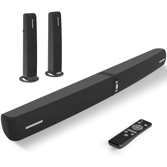 Bluetooth Soundbar with Customizable Equalizer