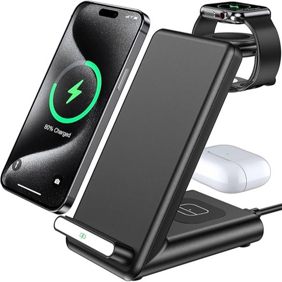 3-in-1 Wireless Charging Station for Apple Devices