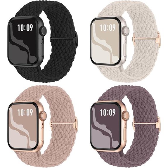 Braided Stretchy Solo Loop for Apple Watch Bands