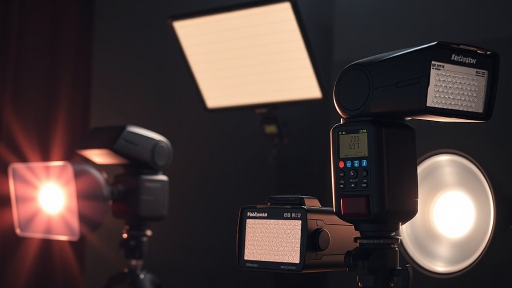 camera flash compatibility and features