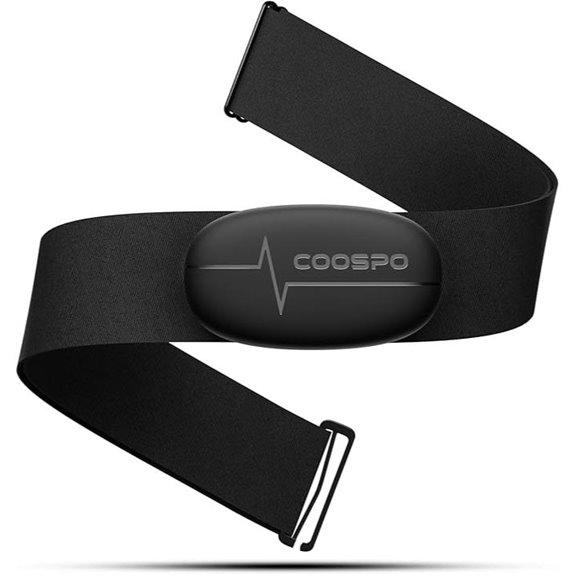COOSPO Heart Rate Monitor Chest Strap with Battery