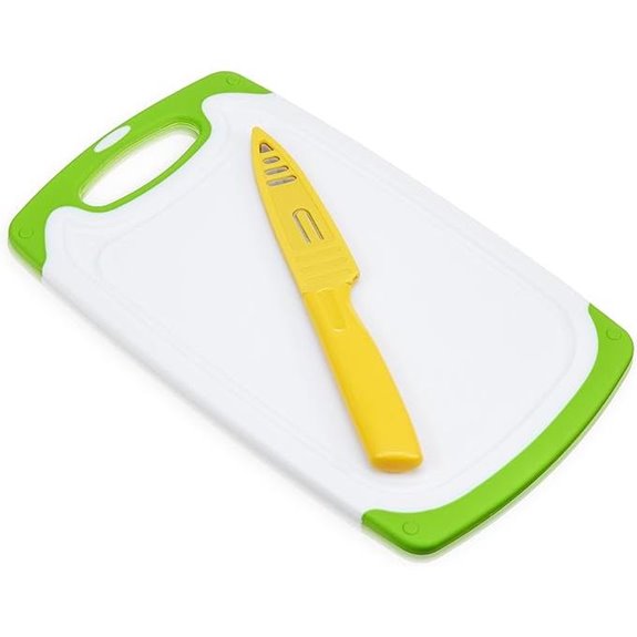 True Small Cutting Board & Knife Set