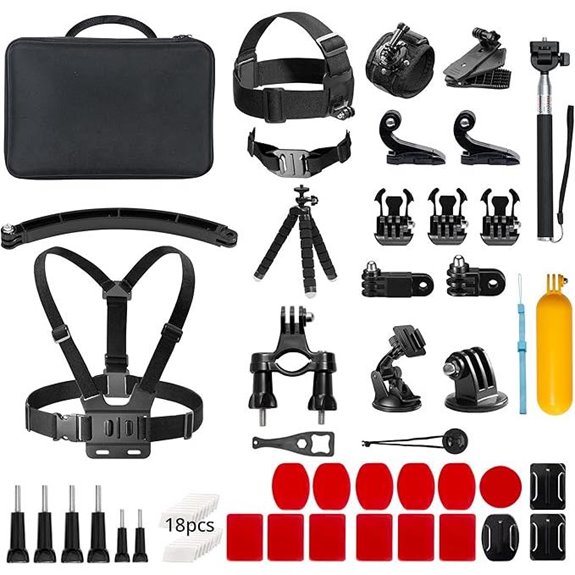 AKASO 60-in-1 Action Camera Accessory Kit
