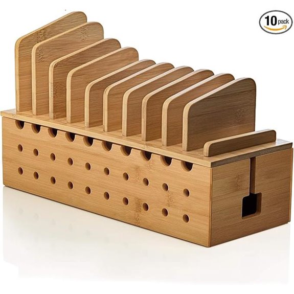 Prosumer's Choice Bamboo Multi-Device Charging Station