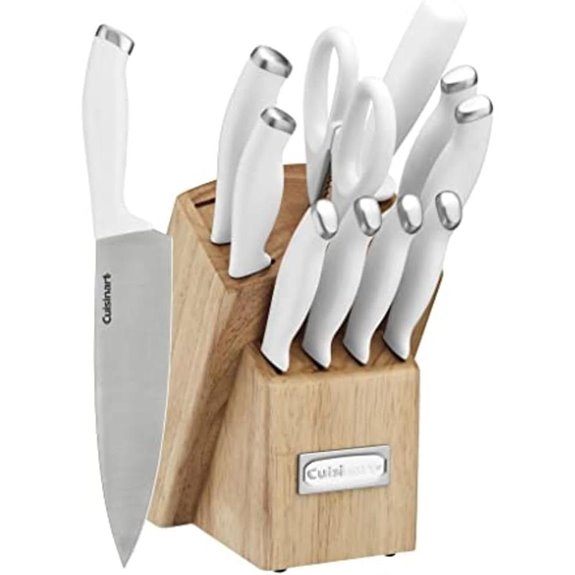 Cuisinart 12pc Block Knife Set with Steel Blades