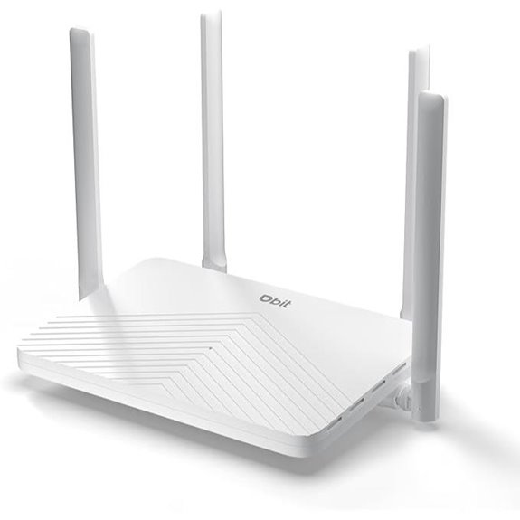 DBIT AC1200 Dual Band WiFi Router with 4 Ethernet