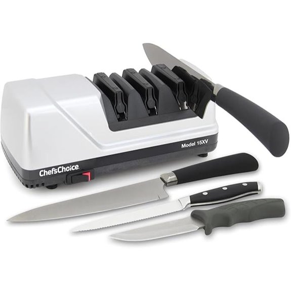 Chef’sChoice 15XV Electric Knife Sharpener with Diamond Abrasives
