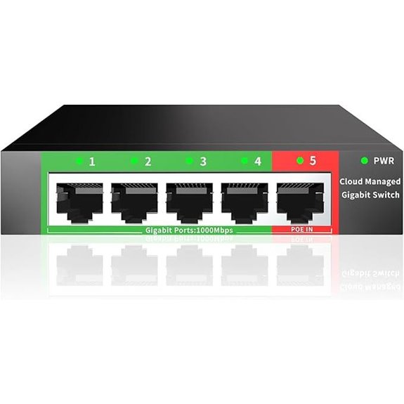 STEAMEMO 5-Port Gigabit Ethernet Switch