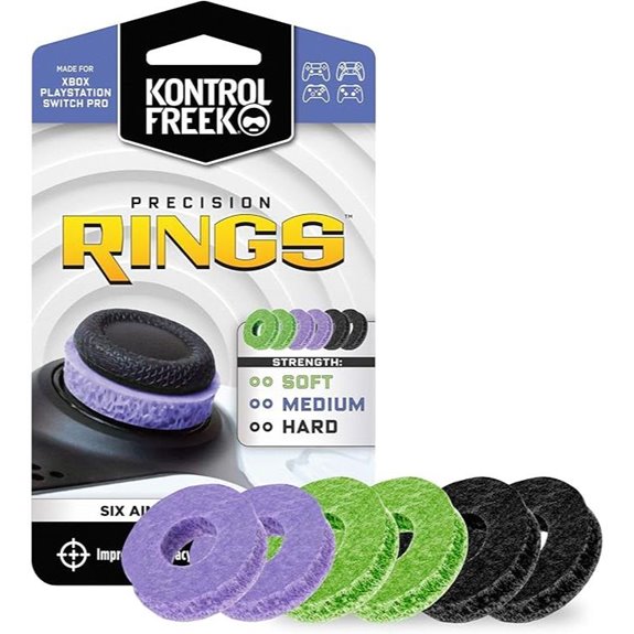 KontrolFreek Precision Rings for PS4 PS5 Xbox Switch