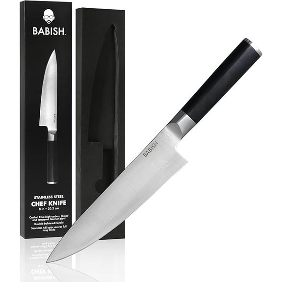 Babish 8-Inch Chef Knife - High-Carbon German Steel