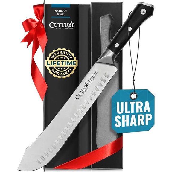 Cutluxe 10 Forged High Carbon Carving Knife
