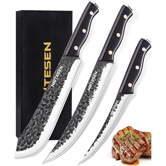 Professional Butcher Knife Set (3-Piece)